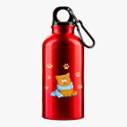 Металлическая бутылка 400 мл UV-DTF