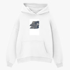 Толстовка худи оверсайз