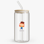 Банка с бамбуковой крышкой