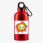 Металлическая бутылка 400 мл UV-DTF