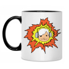 Кружка двухцветная