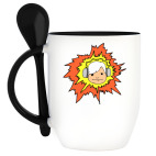 Кружка с ложкой