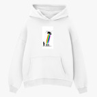 Толстовка худи оверсайз