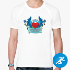 Мужская спортивная футболка