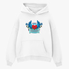 Толстовка худи оверсайз