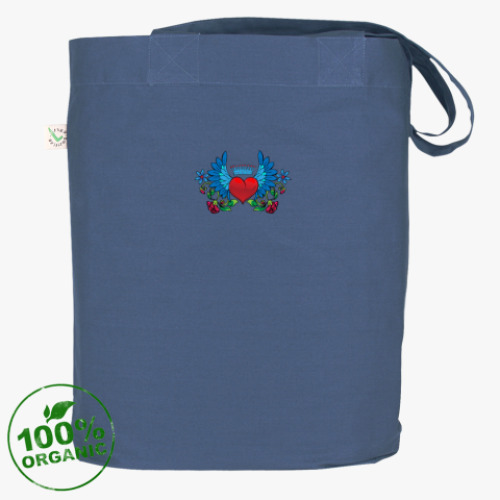 Сумка шоппер с принтом Королева сердец