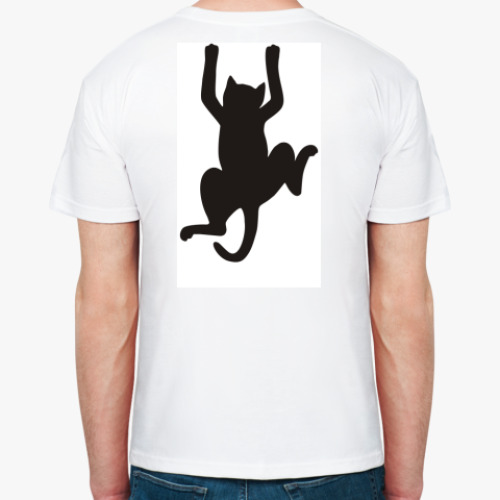 Футболка с принтом Кот