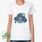 Женская футболка органик