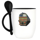 Кружка с ложкой