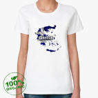 Женская футболка органик