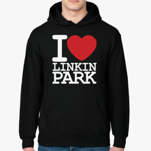 Толстовка худи с принтом Linkin Park