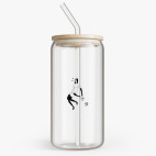 Банка с бамбуковой крышкой