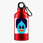 Металлическая бутылка 400 мл UV-DTF