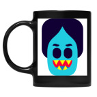 Кружка цветная UV-DTF