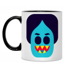 Кружка двухцветная