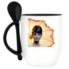 Кружка с ложкой