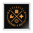 Магнит 6.5 x 6.5 см Prepare 4 Battle