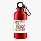 Металлическая бутылка 400 мл UV-DTF