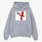 Толстовка худи оверсайз