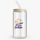 Банка с бамбуковой крышкой