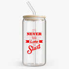 Банка с бамбуковой крышкой