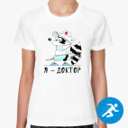 Женская спортивная футболка