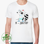 Мужская футболка органик