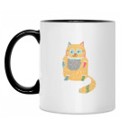 Кружка двухцветная