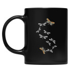 Кружка цветная UV-DTF