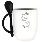 Кружка с ложкой