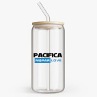 Банка с бамбуковой крышкой