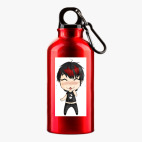 Металлическая бутылка 400 мл UV-DTF