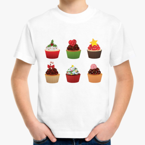 Детская футболка Пирожные