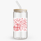 Банка с бамбуковой крышкой