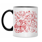 Кружка двухцветная