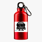 Металлическая бутылка 400 мл UV-DTF