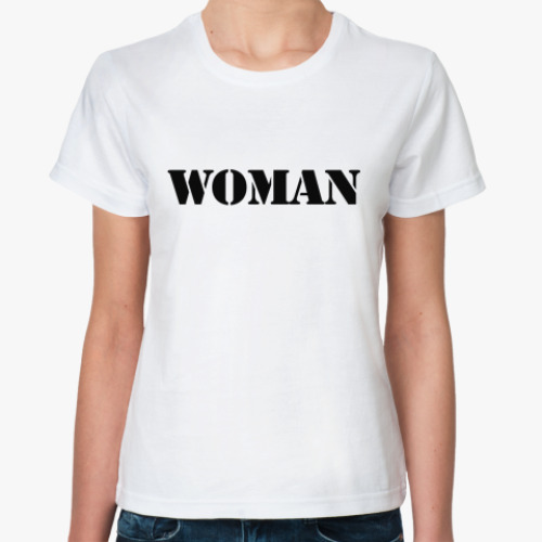 Классическая футболка  WOMAN