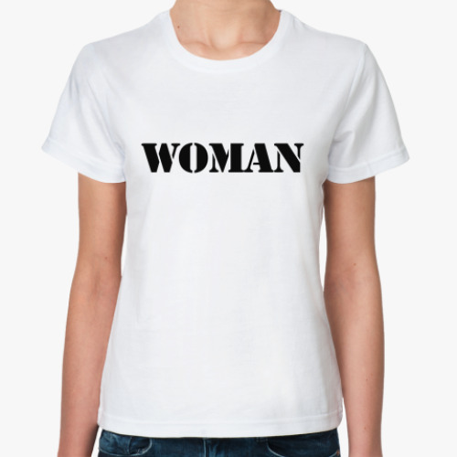 Классическая футболка WOMAN