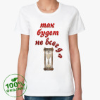 Женская футболка органик