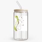 Банка с бамбуковой крышкой