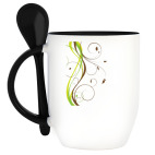 Кружка с ложкой