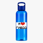 Прозрачная спортивная бутылка