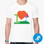 Мужская спортивная футболка