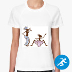 Женская спортивная футболка