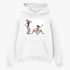 Толстовка худи оверсайз