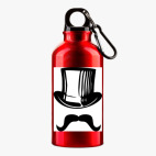 Металлическая бутылка 400 мл UV-DTF