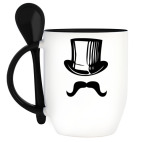 Кружка с ложкой