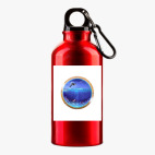 Металлическая бутылка 400 мл UV-DTF