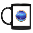 Кружка цветная UV-DTF