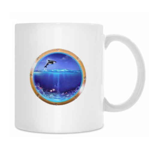 Кружка с принтом Океан